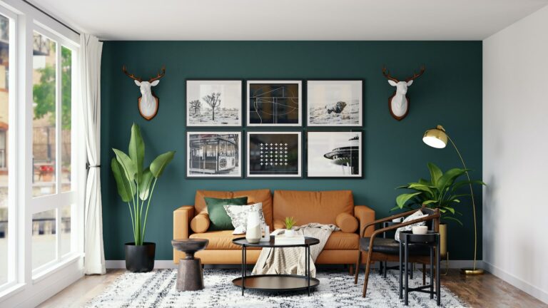 farba relaxačná obývačka